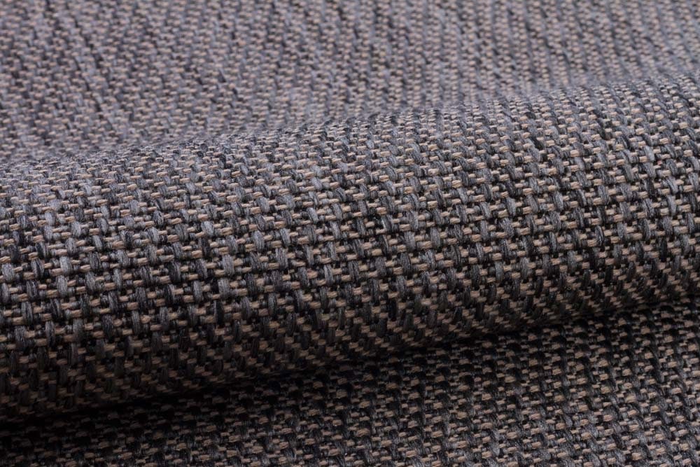 Washable Gray Jute Rug: Plain Outdoor/Indoor Carpet