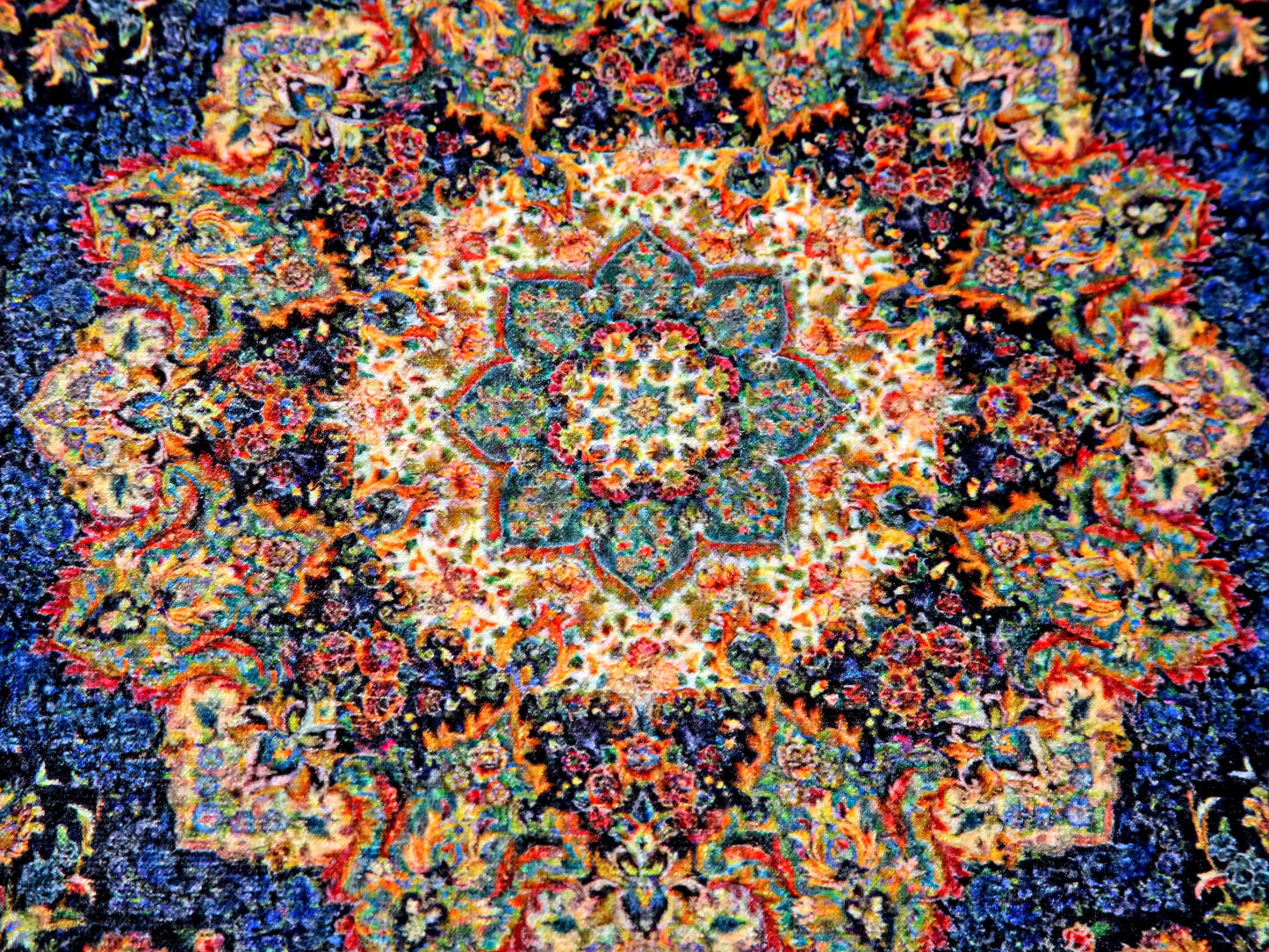 Turkish Prayer Rug, Traditional Ottoman Design, Soft Muslim Prayer Mat