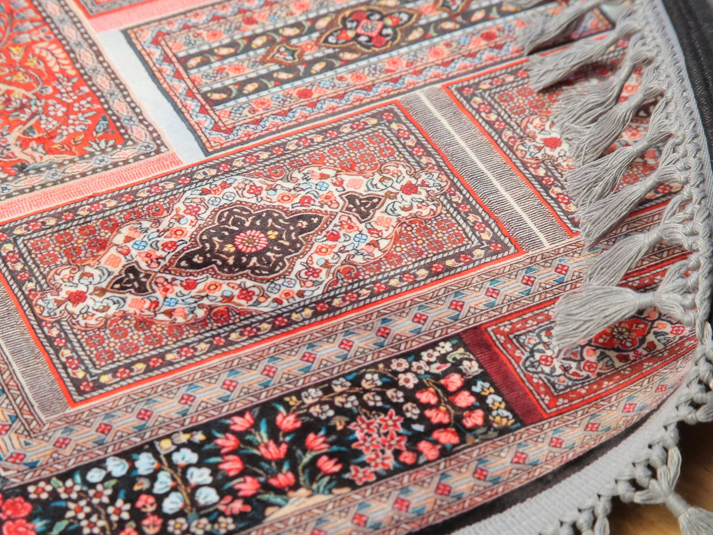 Turkish Prayer Rug, Ottoman Design, Soft Muslim Prayer Mat