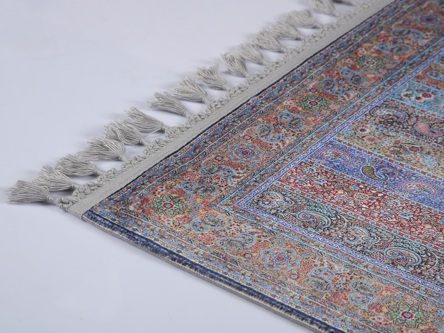 Turkish Prayer Rug, Ottoman Design, Muslim Prayer Mat