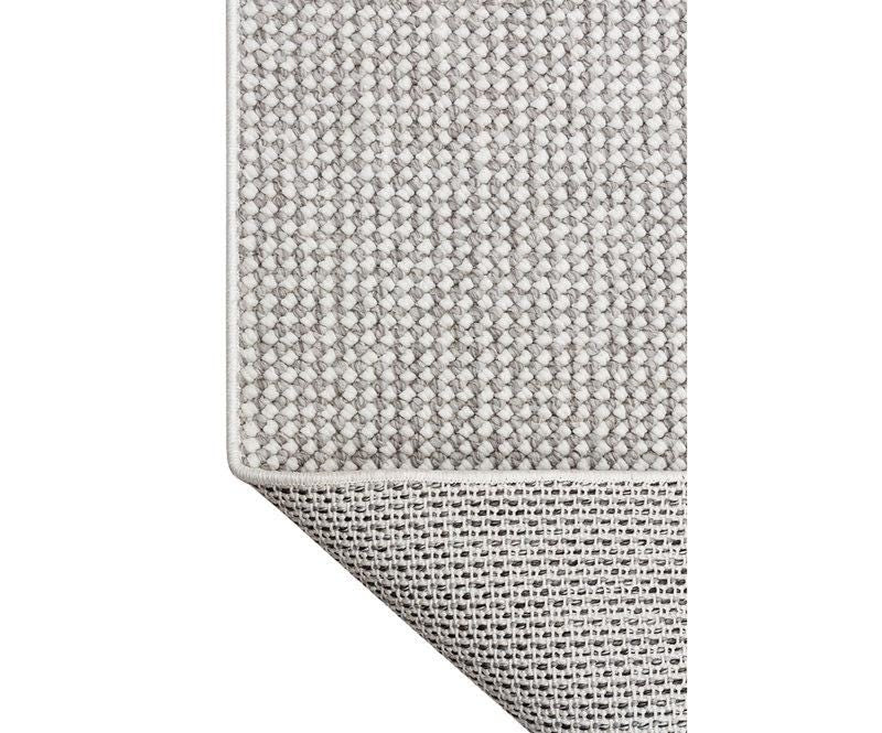 Custom Textured Runner Rug, Neutral Cream Grey, Modern Boho Hallway Entryway Home Decor
