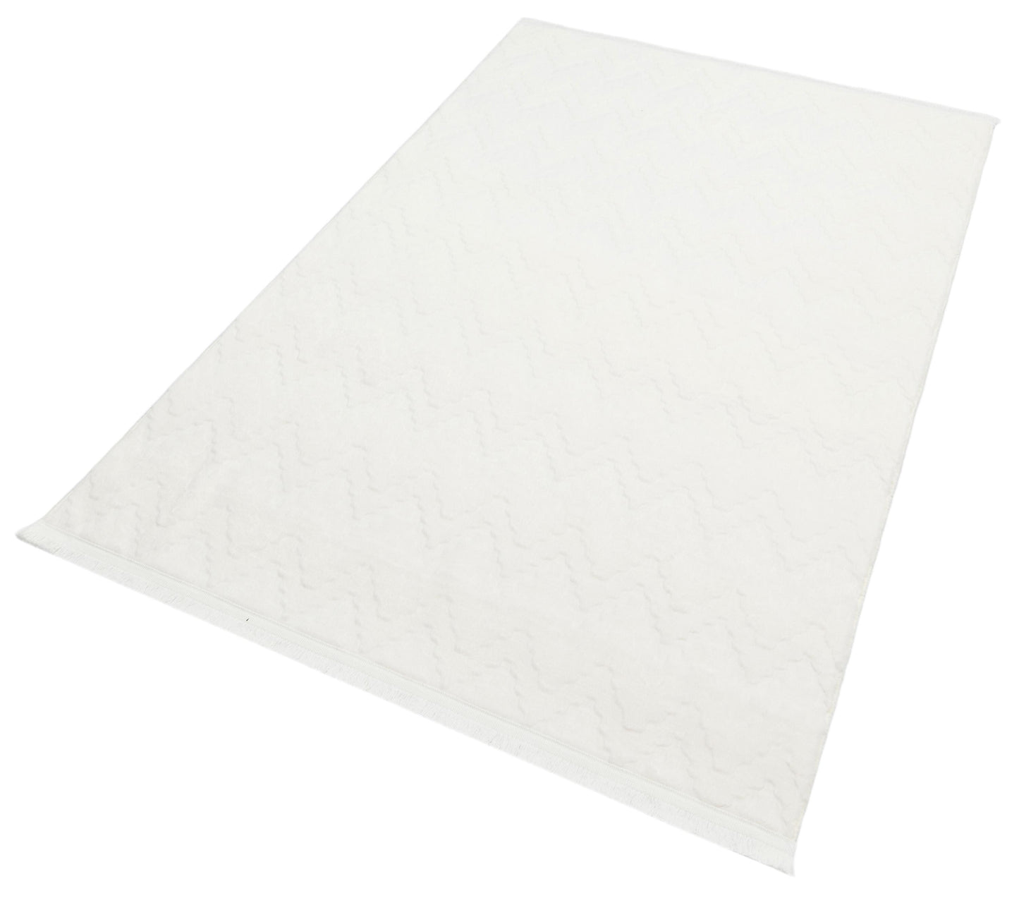 Cream Soft Fur Rug: Soft Washable Plush Carpet