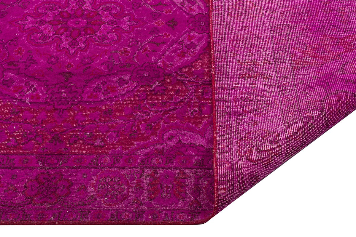 Vintage Turkish Wool Rug: Bohemian Eclectic Style, 5'2''x8'6''
