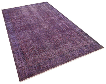 Vintage Anatolian Wool Rug (5.5x8.5 ft): Handmade Persian Design