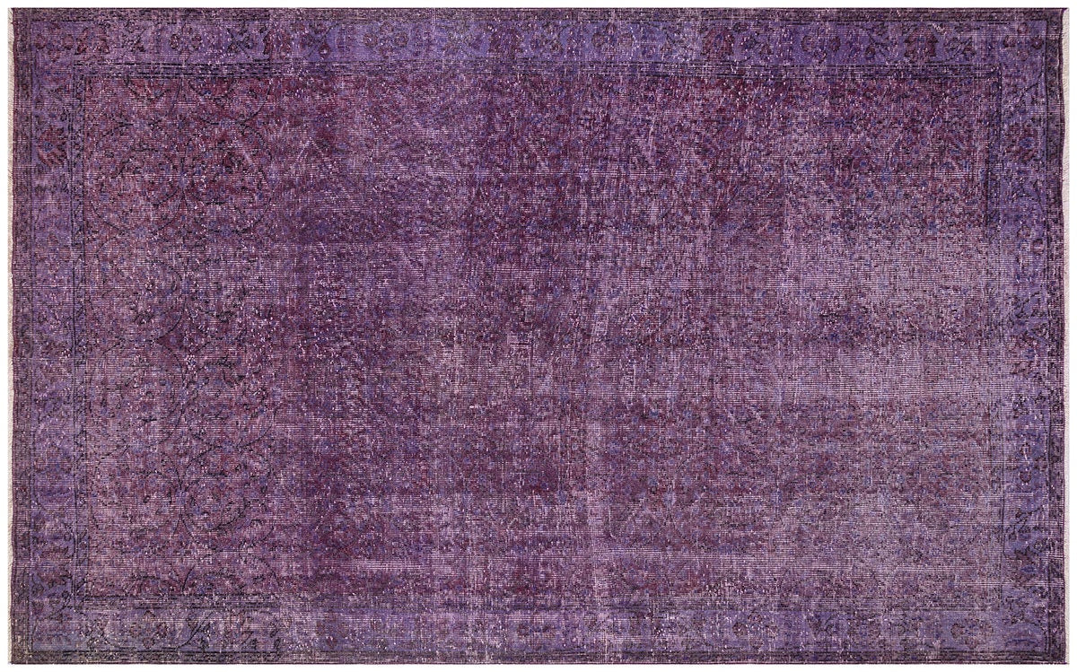 Vintage Anatolian Wool Rug (5.5x8.5 ft): Handmade Persian Design