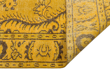 Vintage Turkish Wool Rug: Bohemian Eclectic Area Rug (5.5x10.2 ft)