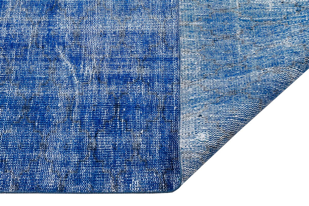Vintage Turkish Wool Rug (5.9x8.7 ft): Handmade Anatolian Bohemian Area Rug