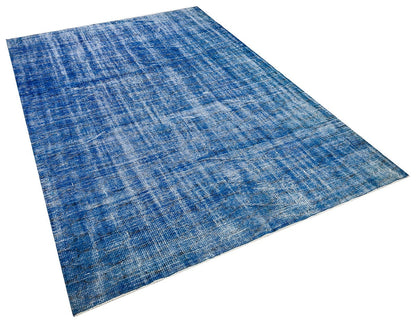 Vintage Turkish Wool Rug (5.9x8.7 ft): Handmade Anatolian Bohemian Area Rug