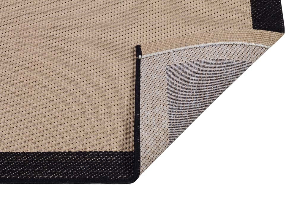 Washable Beige Jute Rug: Minimalist monern Outdoor/Indoor Carpet