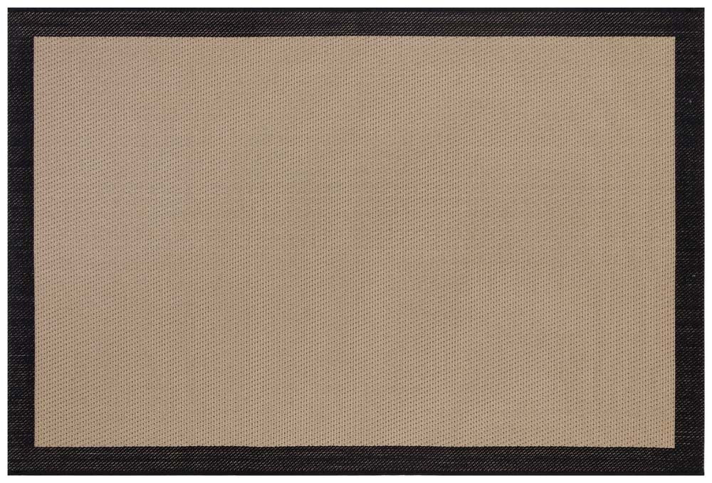 Washable Beige Jute Rug: Minimalist monern Outdoor/Indoor Carpet