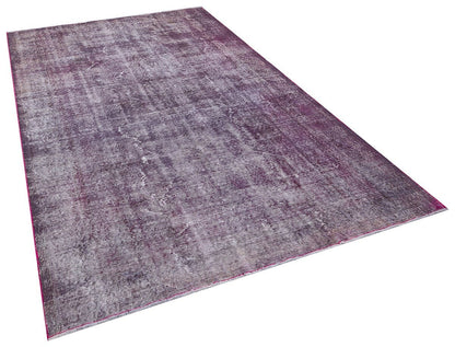 Vintage Turkish Wool Rug (6'6''x9'7''): Handmade Anatolian Persian Design