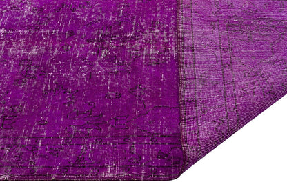 Vintage Turkish Wool Rug (4'x7'): Handmade Bohemian Area Rug