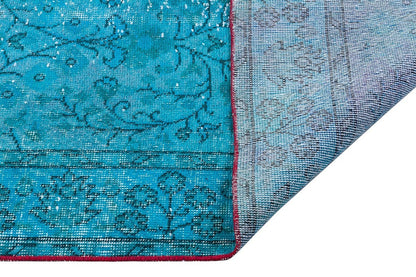 Vintage Turkish Wool Rug (5'3''x9'1''): Handmade Anatolian Area Rug