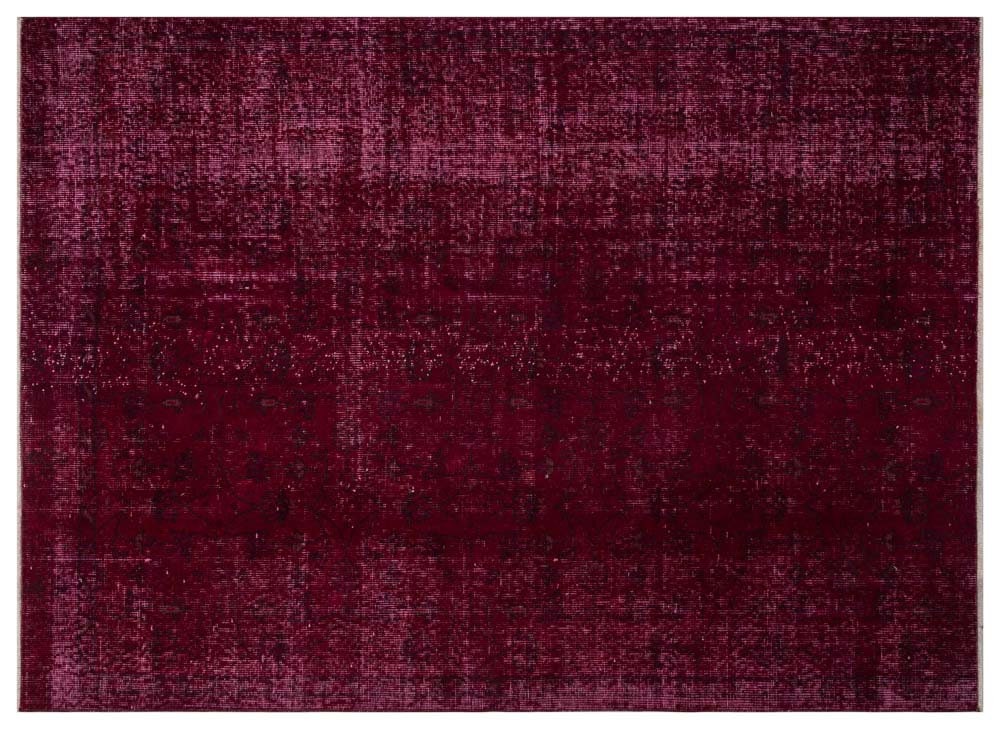 Vintage Turkish Wool Rug (5.2x7.1 ft): Handmade Anatolian Bohemian Area Rug