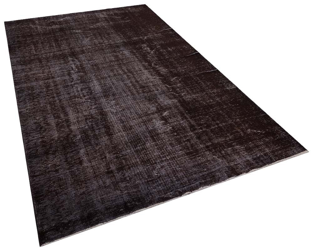 Vintage Turkish Wool Rug (5.6x8.6 ft) - Handmade Anatolian Persian Design