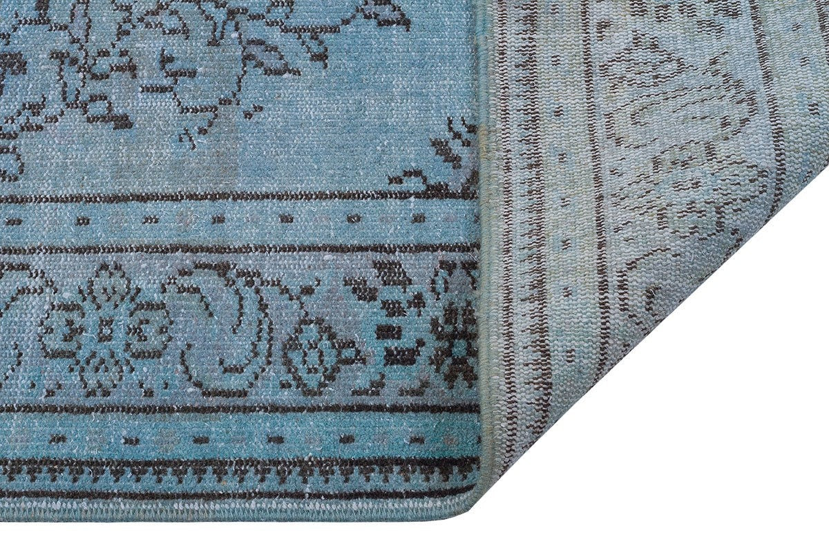 Vintage Turkish Wool Rug (6'x9'7") - Anatolian Persian Design