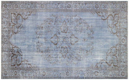 Vintage Turkish Wool Rug (5'x8'): Handmade Anatolian Persian Design