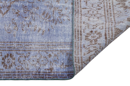 Vintage Turkish Wool Rug (5'x8'): Handmade Anatolian Persian Design