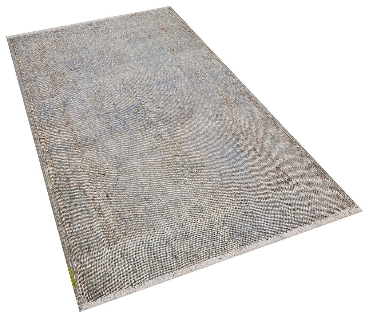 Vintage Turkish Wool Rug (4'x7' ft): Handmade Anatolian Persian Design