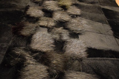 8'x10' Faux Leather Rug: Luxurious Design for Bedroom, Nursery, Living Room, or Dining Area
