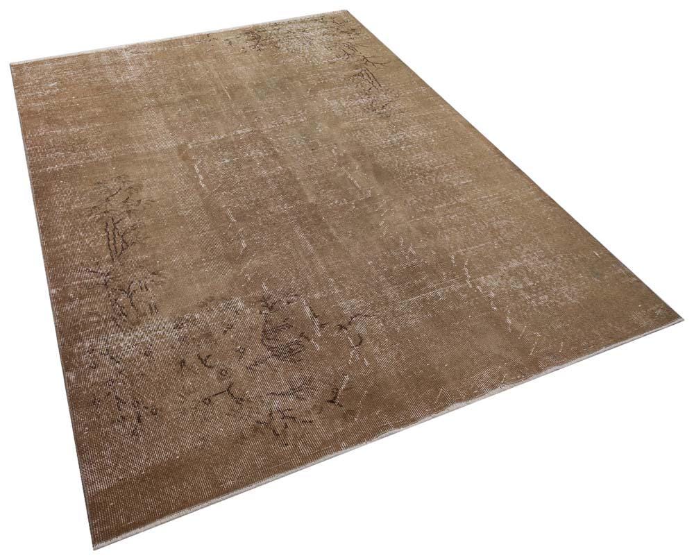 Vintage Turkish Wool Rug: 5'5''x10'2'', Bohemian Anatolian Area Rug