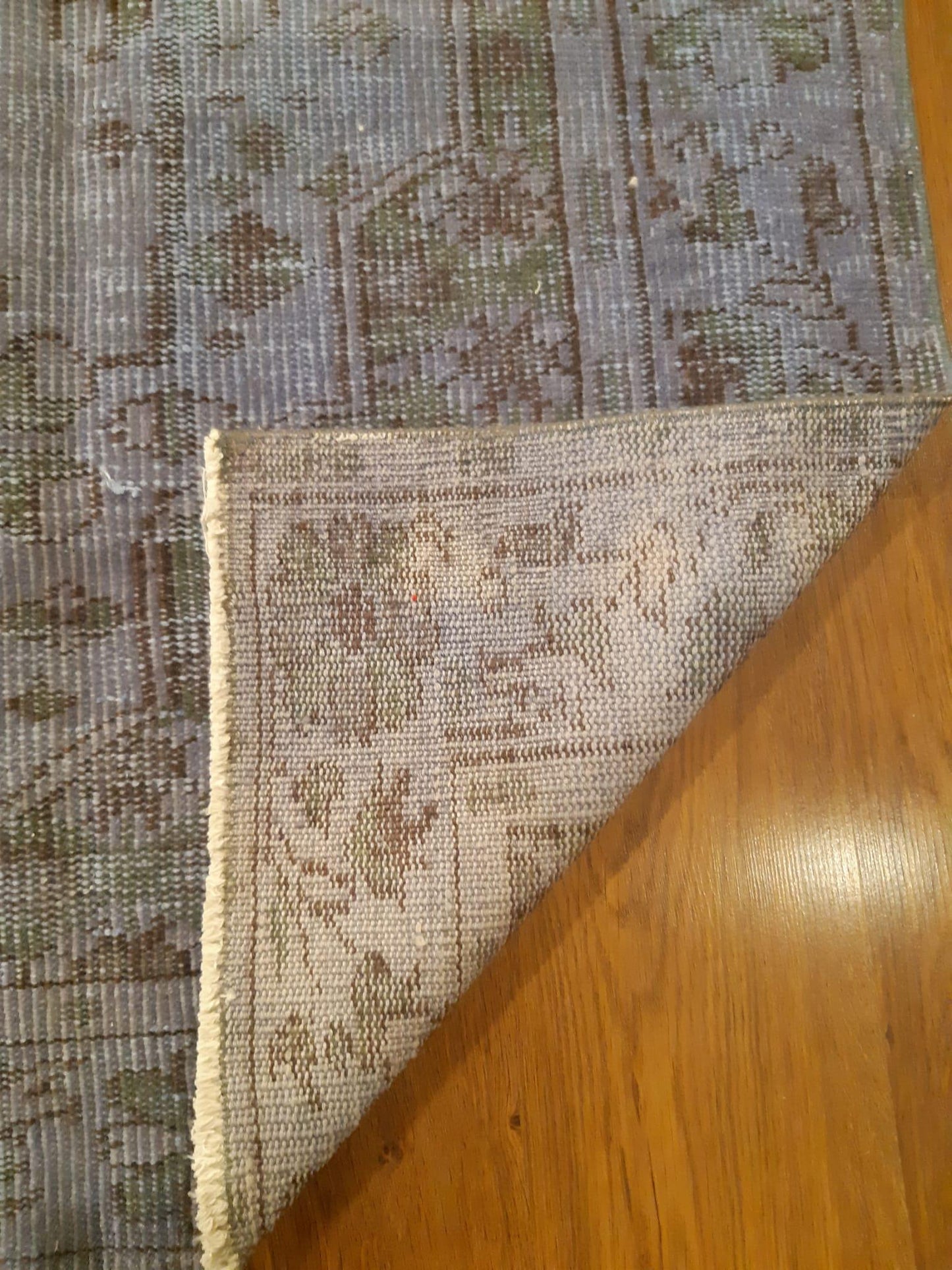 Vintage Turkish Wool Rug (5'1''x9'3'')