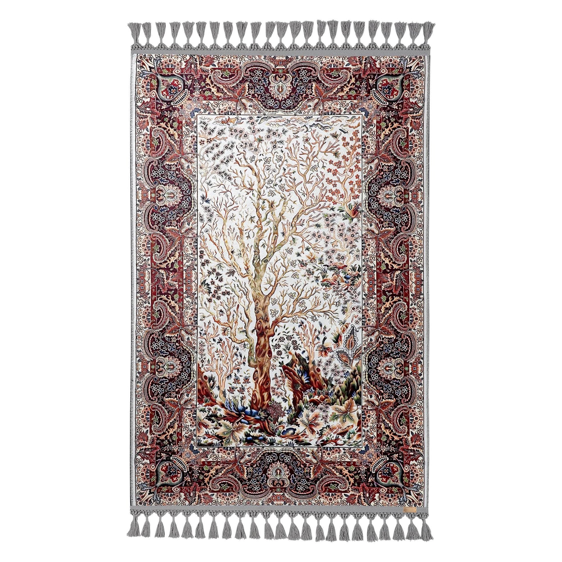 Turkish Prayer Rug, Ottoman Design Seccade, Muslim Prayer Mat