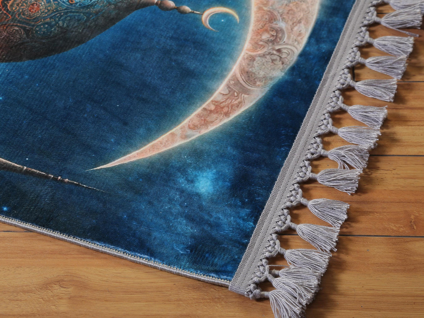 Turkish Prayer Rug, Digital Ottoman Design, Muslim Prayer Mat