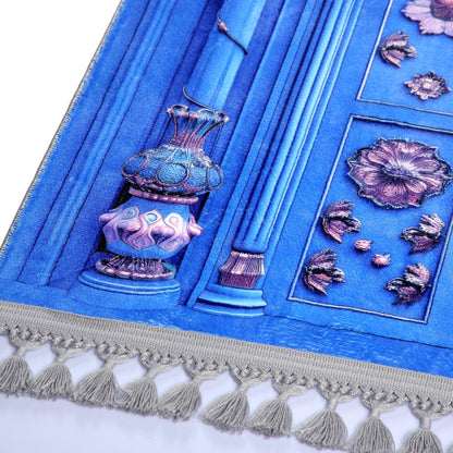 Turkish Prayer Rug, Ottoman Design Seccade, Muslim Prayer Mat