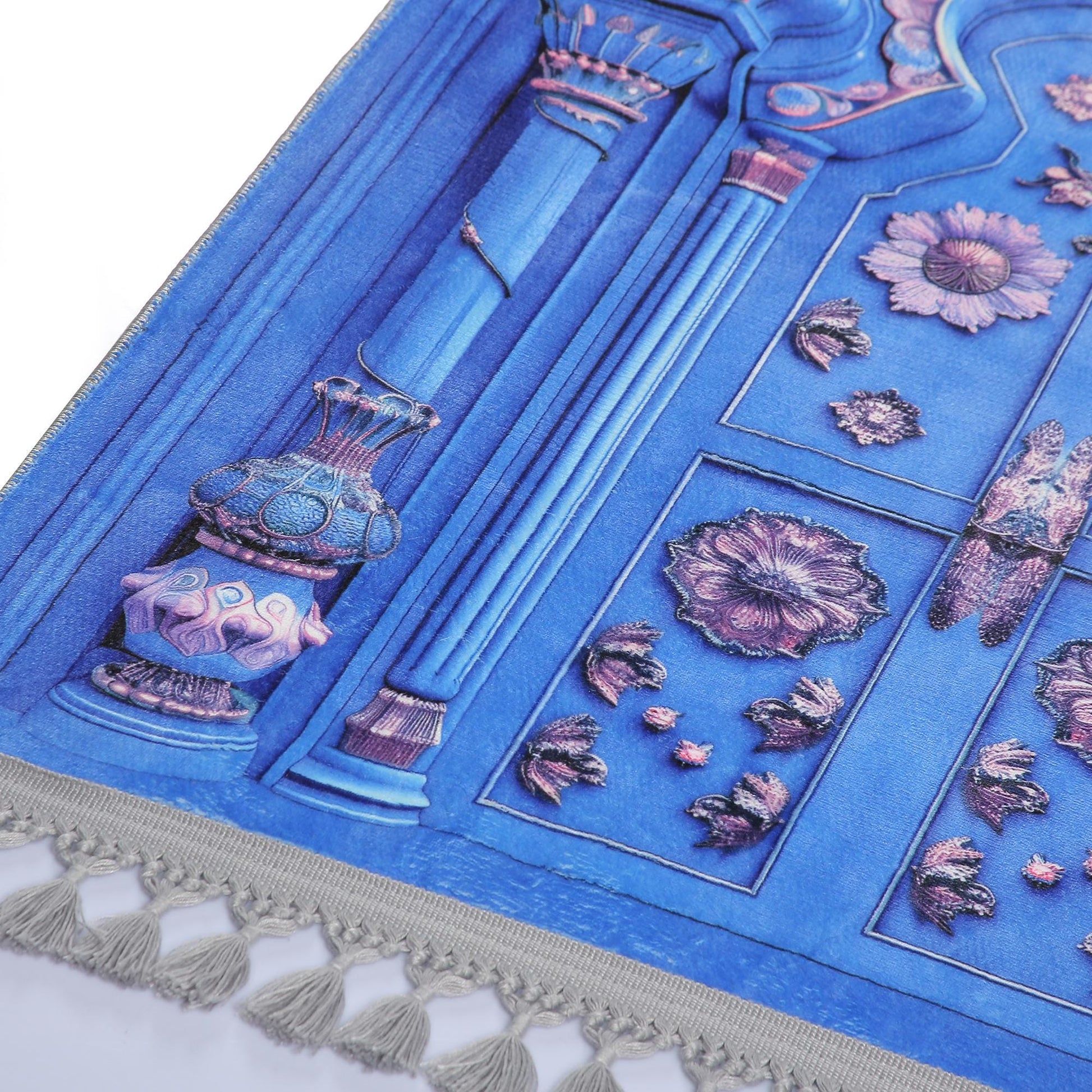 Turkish Prayer Rug, Ottoman Design Seccade, Muslim Prayer Mat