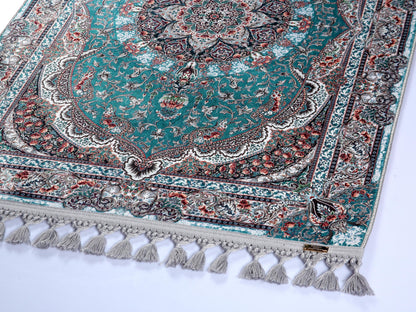 Turkish Prayer Rug, Traditional Ottoman Design, Muslim Seccade