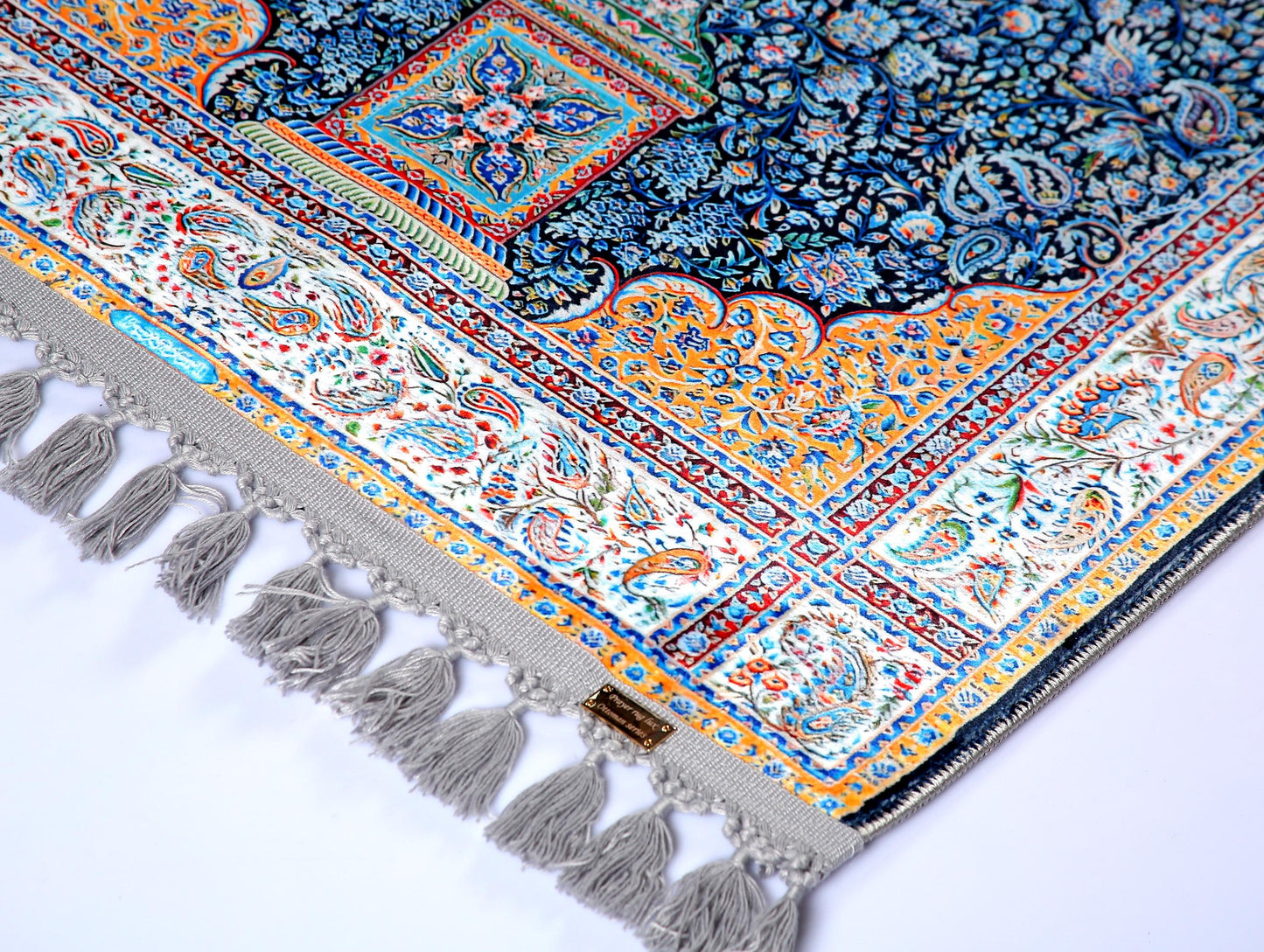 Turkish Prayer Rug, Ottoman Design Seccade, Muslim Prayer Mat