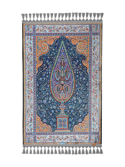 Turkish Prayer Rug, Ottoman Design Seccade, Muslim Prayer Mat
