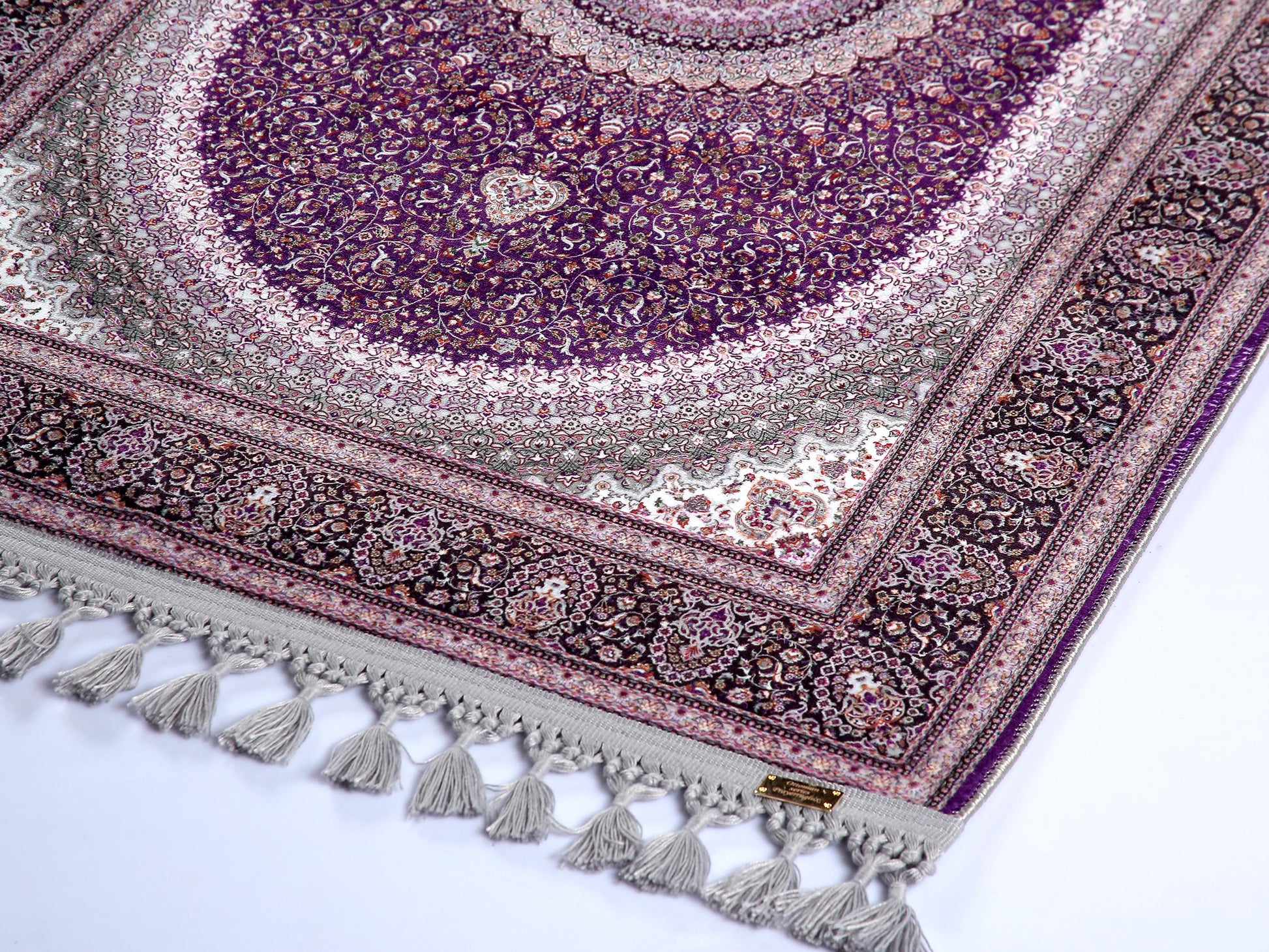 Turkish Prayer Rug, Soft Muslim Prayer Mat, Ottoman Design