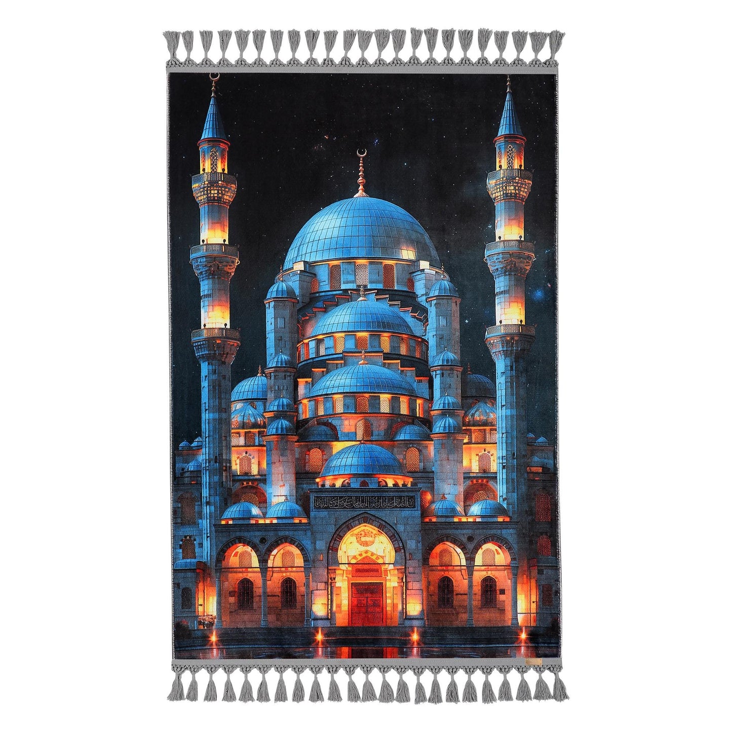 Turkish Prayer Rug, Ottoman Design, Muslim Prayer Mat