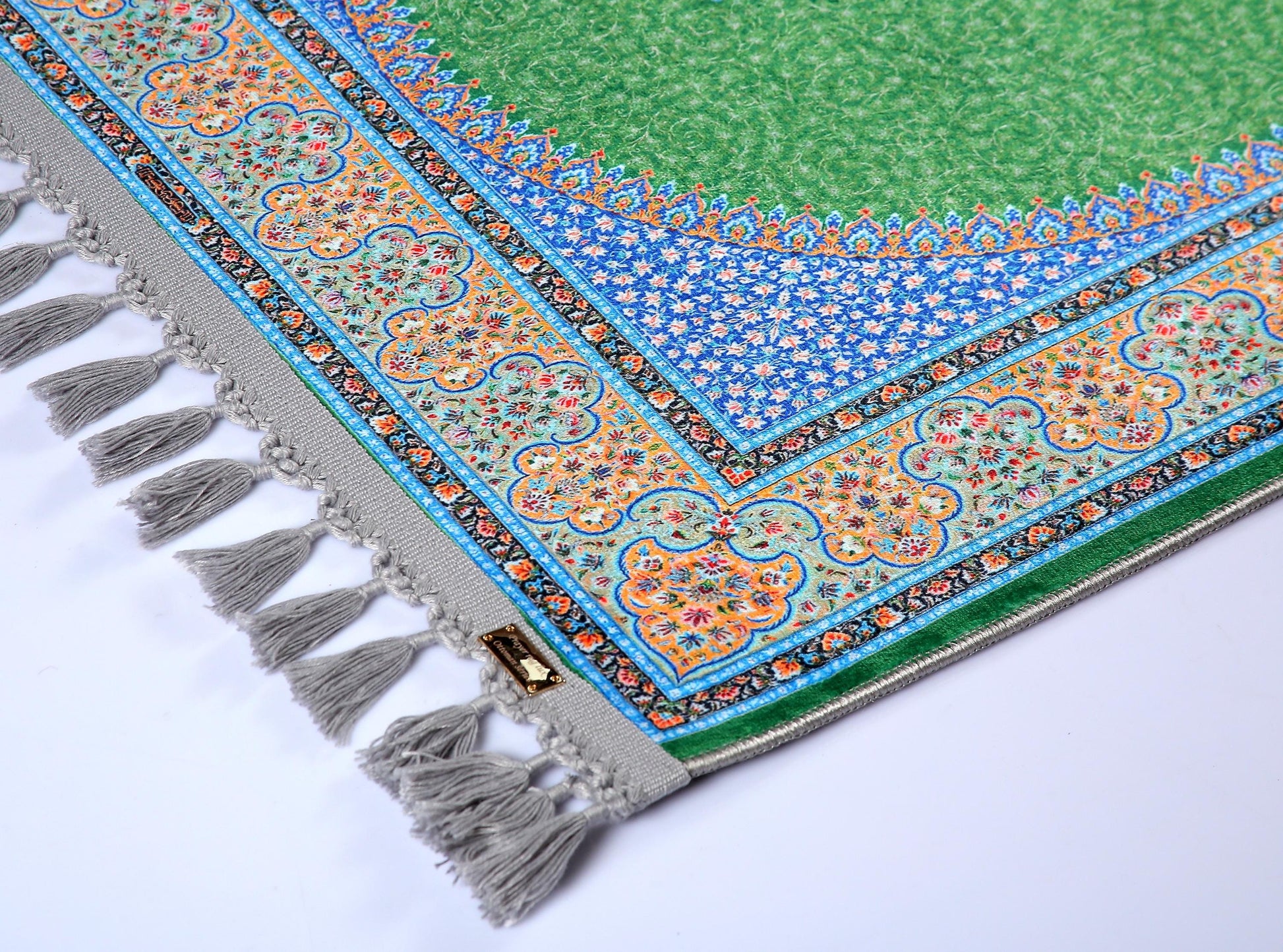 Turkish Prayer Rug, Ottoman Design, Soft Muslim Prayer Mat