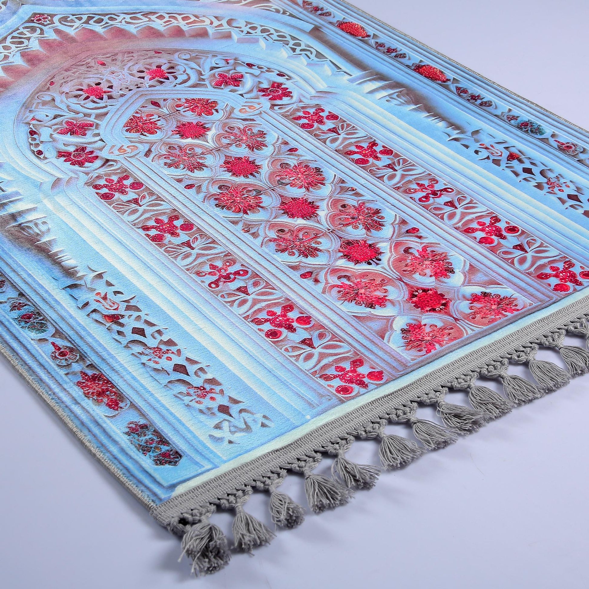 Turkish Prayer Rug, Ottoman Design, Muslim Prayer Mat