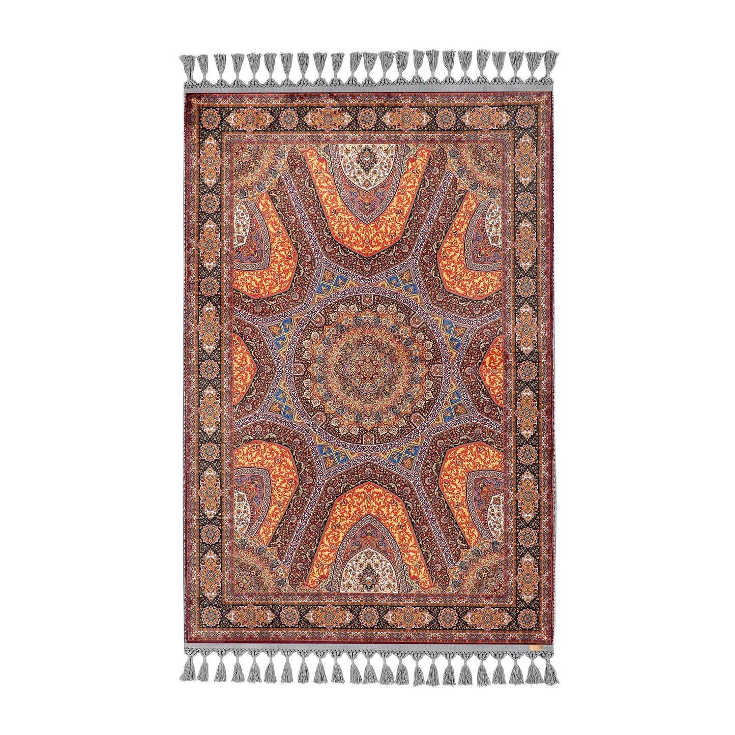 Turkish Prayer Rug, Ottoman Design, Muslim Prayer Mat