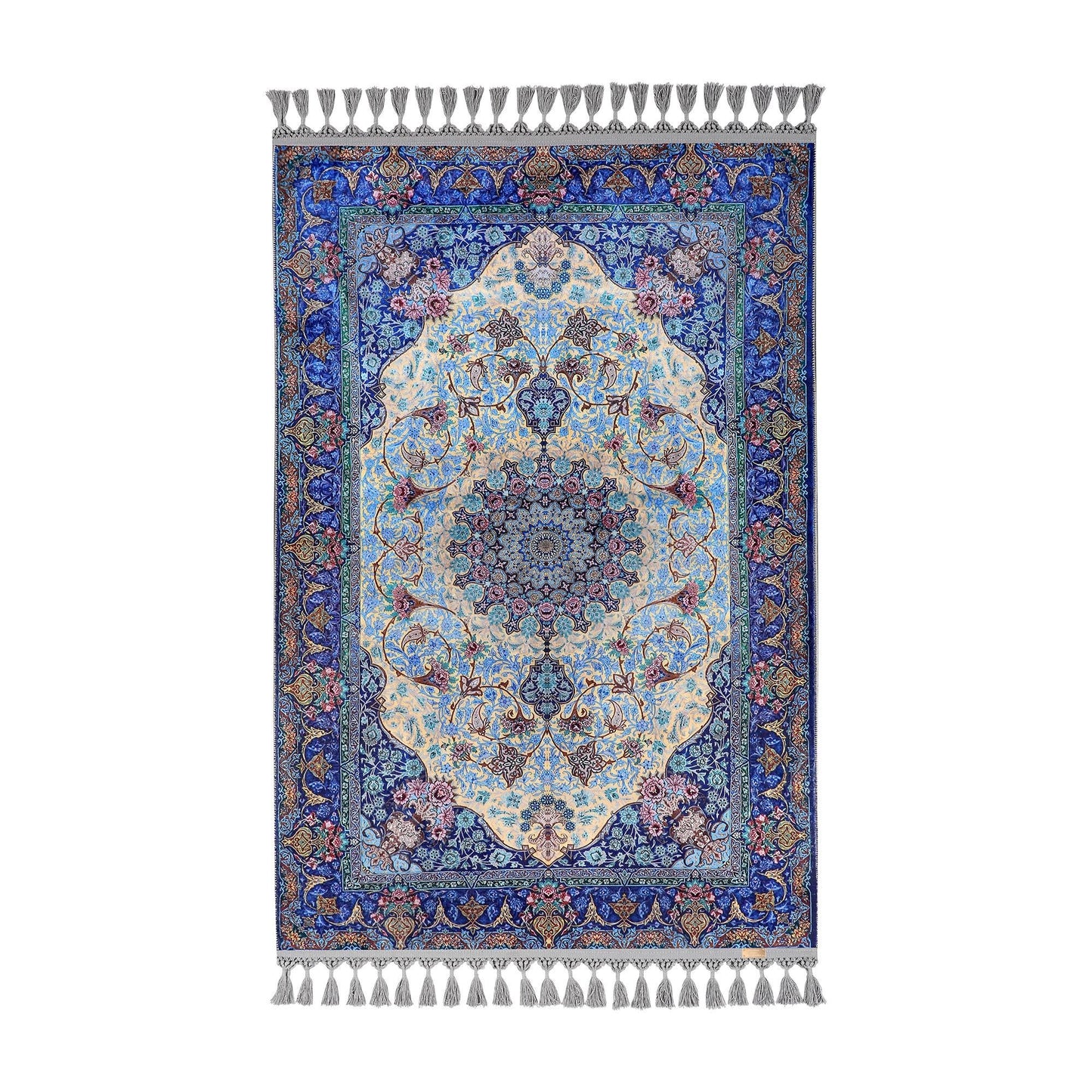 Turkish Prayer Rug, Ottoman Design, Muslim Prayer Mat