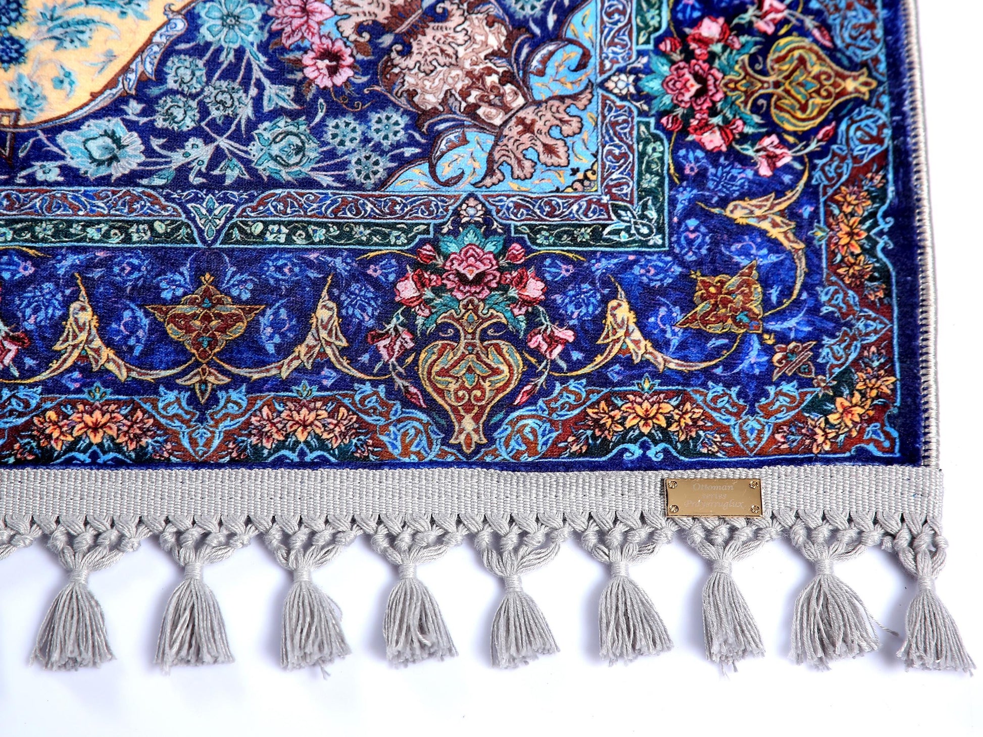 Turkish Prayer Rug, Ottoman Design, Muslim Prayer Mat
