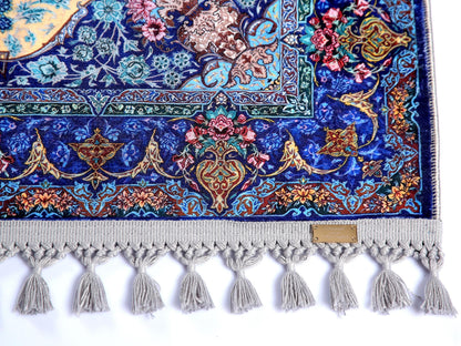 Turkish Prayer Rug, Ottoman Design, Muslim Prayer Mat