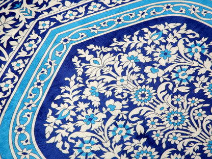 Turkish Prayer Rug, Ottoman Design Muslim Prayer Mat