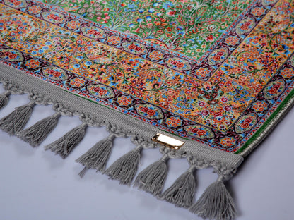 Turkish Prayer Rug, Ottoman Design Muslim Prayer Mat