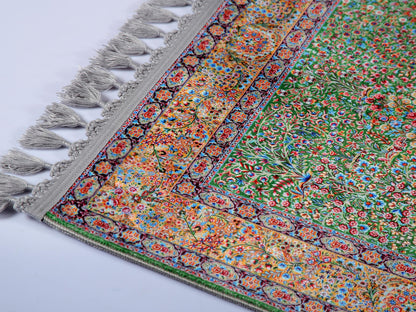 Turkish Prayer Rug, Ottoman Design Muslim Prayer Mat