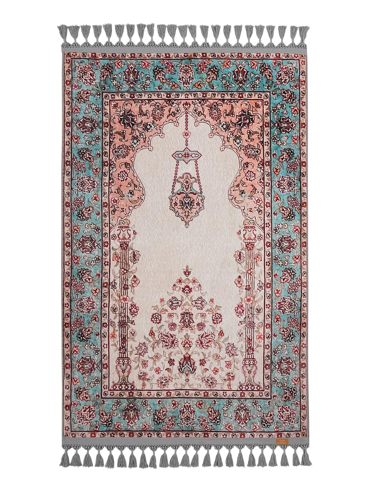 Turkish Prayer Rug, Ottoman Design, Muslim Prayer Mat