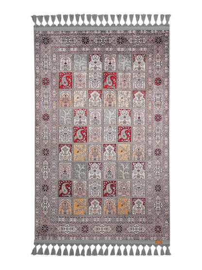 Turkish Prayer Rug, Soft Muslim Prayer Mat, Ottoman Design