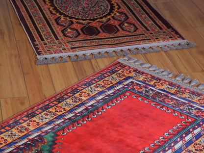Turkish Prayer Rug, Soft Muslim Prayer Mat, Ottoman Design
