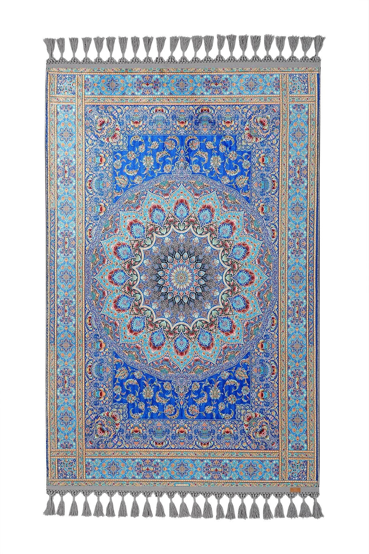 Turkish Prayer Rug, Ottoman Design, Muslim Prayer Mat