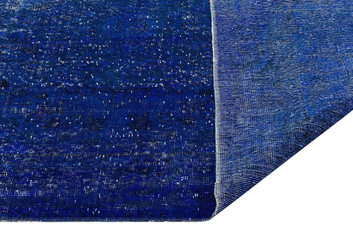 Vintage Turkish Rug: 100% Wool Anatolian Area Rug (4'6x7'7")