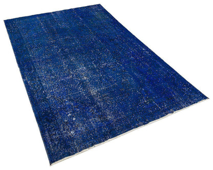 Vintage Turkish Rug: 100% Wool Anatolian Area Rug (4'6x7'7")